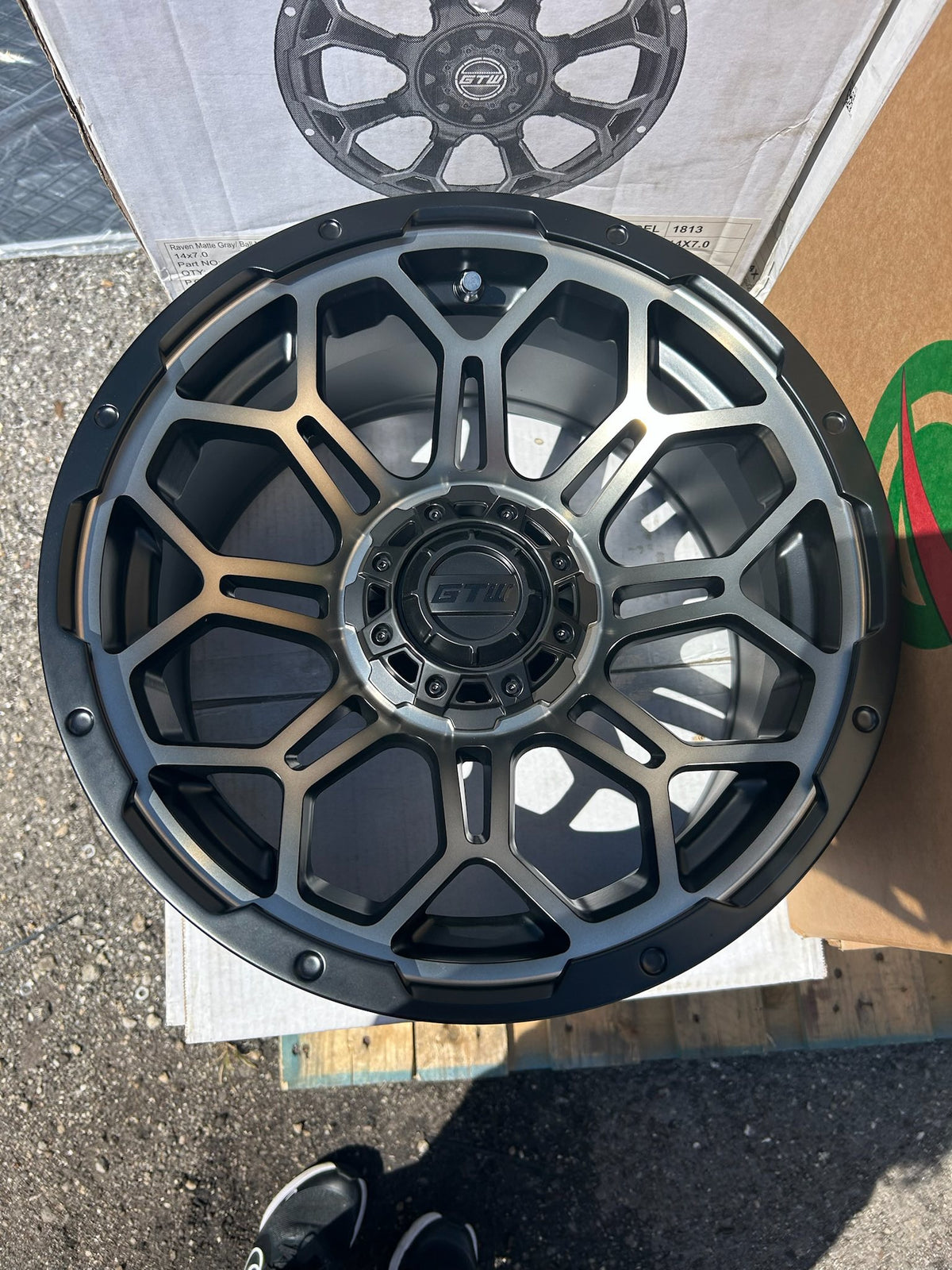 GTW Bravo 14" Rims Bronze / Black