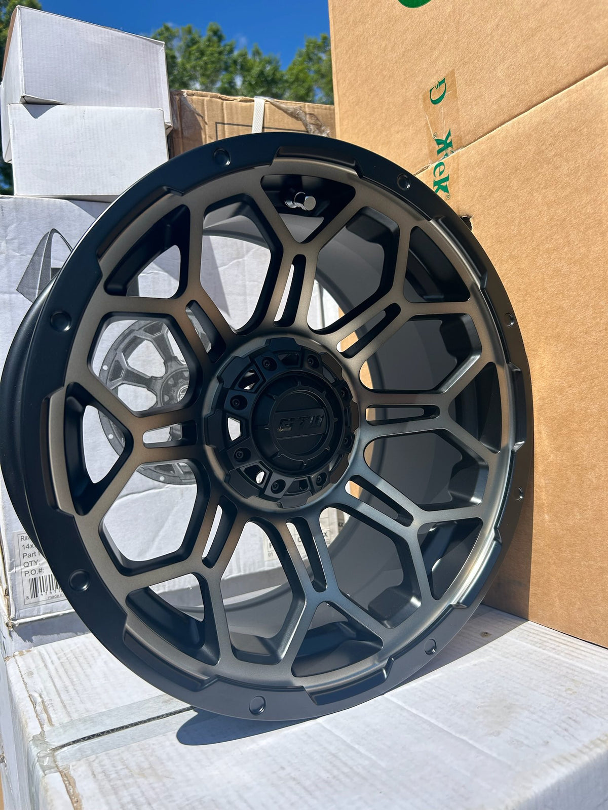 GTW Bravo 14" Rims Bronze / Black