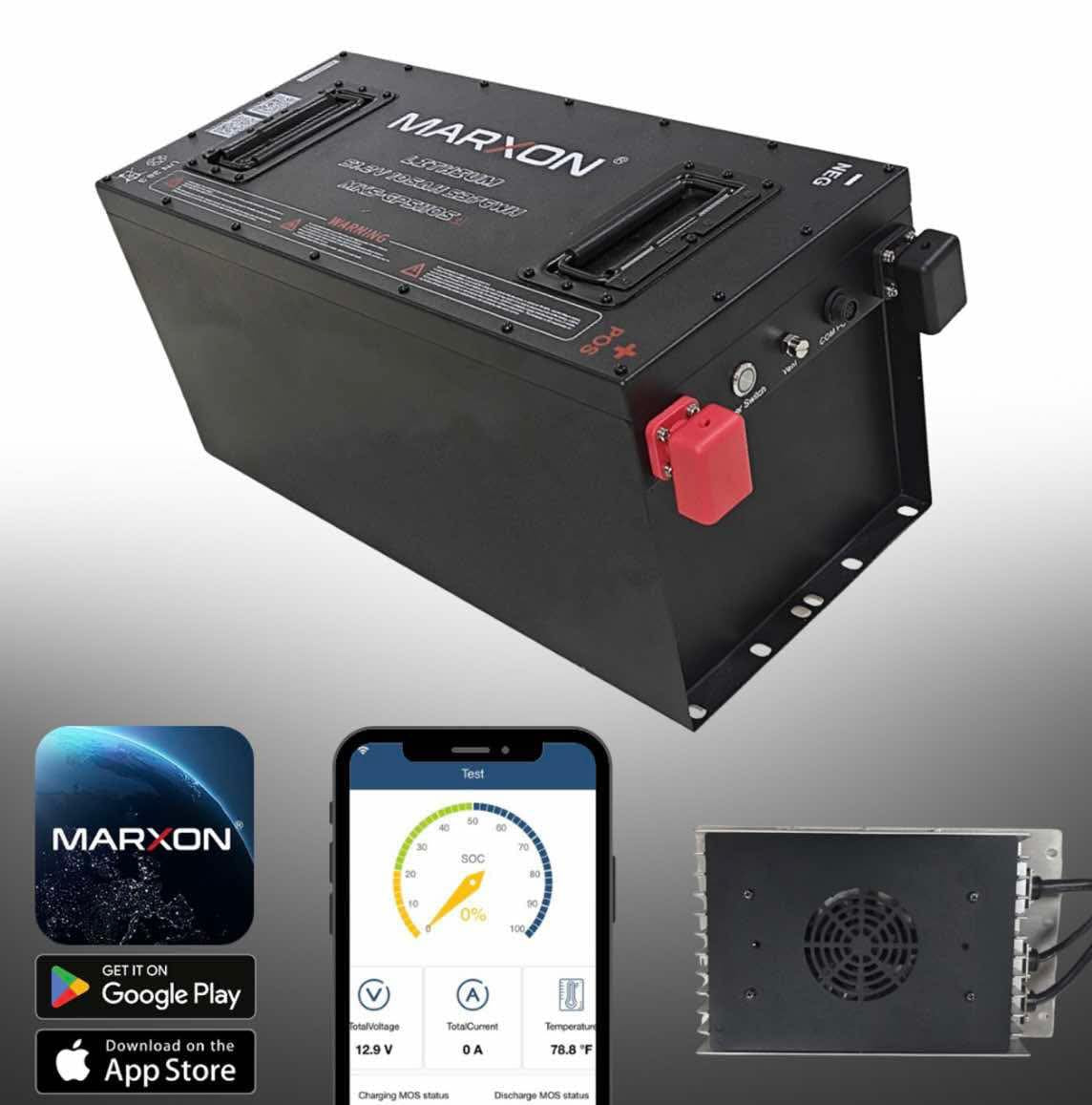 Marxon 51.2V 105AH Lithium conversion kit 10 YEAR WARRANTY