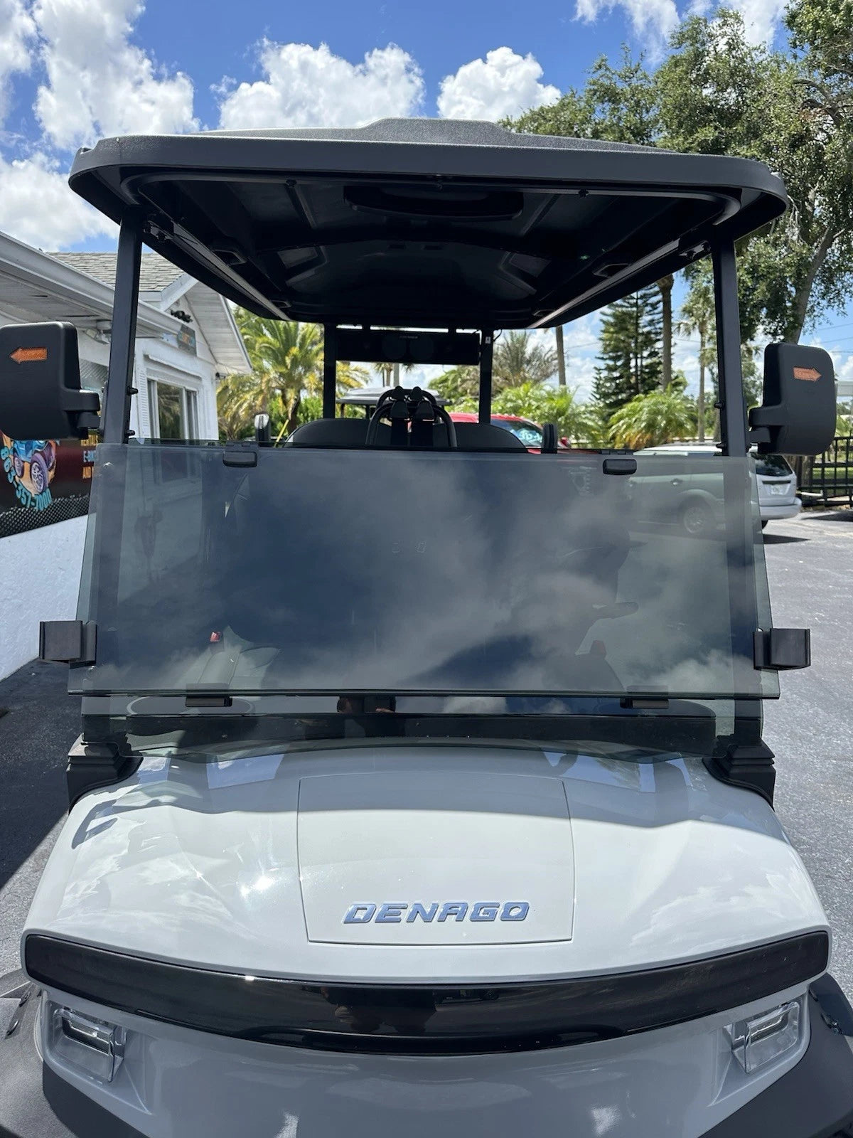 Denago Nomad/Rover Tinted Windshield With Hinges