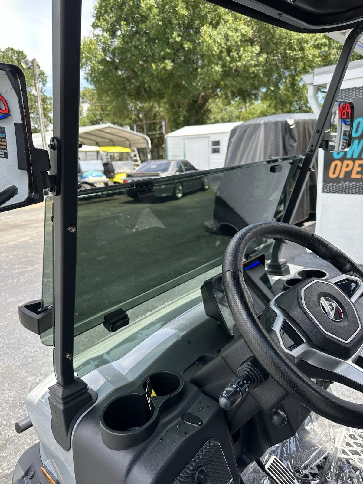 Denago Nomad/Rover Tinted Windshield With Hinges